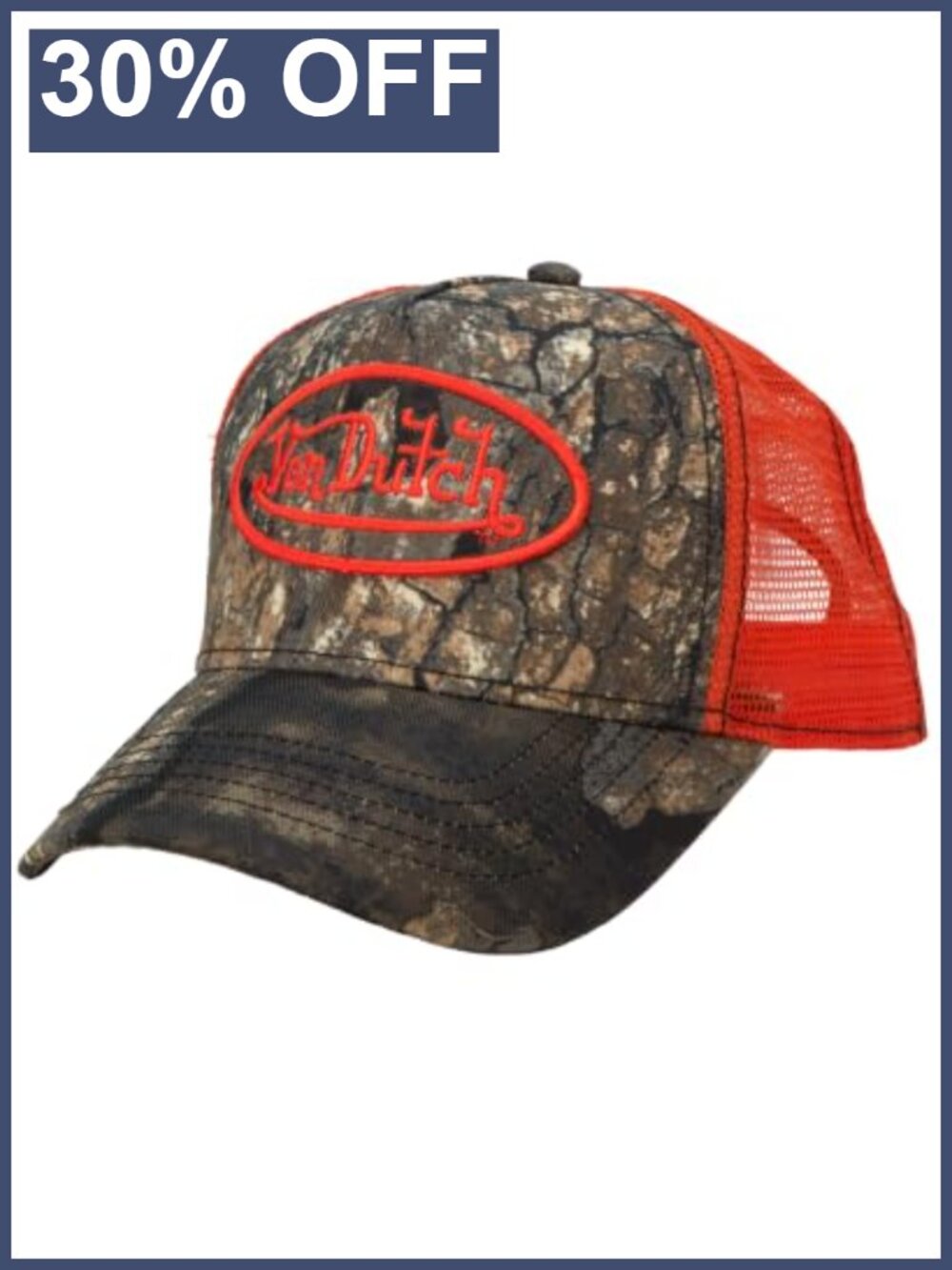 Realtree Camo Trucker Hat Snapback Curved Brim Baseball Cap